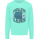 Photography Funny Fisheye Lens Photographer Kids Sweatshirt Jumper Peppermint