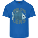 Photography Funny Fisheye Lens Photographer Kids T-Shirt Childrens Royal Blue