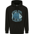 Photography Funny Fisheye Lens Photographer Mens 80% Cotton Hoodie Black