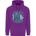 Photography Funny Fisheye Lens Photographer Mens 80% Cotton Hoodie Purple