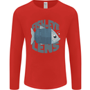 Photography Funny Fisheye Lens Photographer Mens Long Sleeve T-Shirt Red