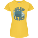 Photography Funny Fisheye Lens Photographer Womens Petite Cut T-Shirt Yellow