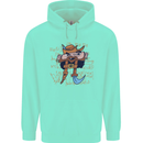 Pi Pirate Funny Maths Equation Geek Nerd Childrens Kids Hoodie Peppermint