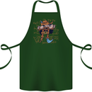 Pi Pirate Funny Maths Equation Geek Nerd Cotton Apron 100% Organic Forest Green
