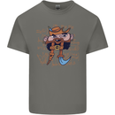 Pi Pirate Funny Maths Equation Geek Nerd Kids T-Shirt Childrens Charcoal