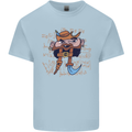 Pi Pirate Funny Maths Equation Geek Nerd Kids T-Shirt Childrens Light Blue