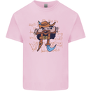 Pi Pirate Funny Maths Equation Geek Nerd Kids T-Shirt Childrens Light Pink