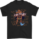 Pi Pirate Funny Maths Equation Geek Nerd Mens T-Shirt 100% Cotton Black
