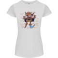 Pi Pirate Funny Maths Equation Geek Nerd Womens Petite Cut T-Shirt White