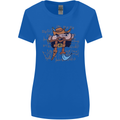 Pi Pirate Funny Maths Equation Geek Nerd Womens Wider Cut T-Shirt Royal Blue