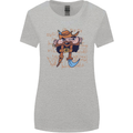 Pi Pirate Funny Maths Equation Geek Nerd Womens Wider Cut T-Shirt Sports Grey