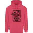 Pick Your Poison Beer Alcohol Skeleton Skull Childrens Kids Hoodie Heliconia