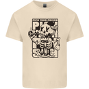 Pick Your Poison Beer Alcohol Skeleton Skull Mens Cotton T-Shirt Tee Top Natural