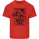 Pick Your Poison Beer Alcohol Skeleton Skull Mens Cotton T-Shirt Tee Top Red