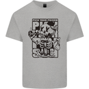 Pick Your Poison Beer Alcohol Skeleton Skull Mens Cotton T-Shirt Tee Top Sports Grey