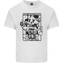Pick Your Poison Beer Alcohol Skeleton Skull Mens Cotton T-Shirt Tee Top White