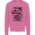 Pick Your Poison Beer Alcohol Skeleton Skull Mens Sweatshirt Jumper Azalea