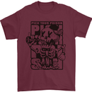 Pick Your Poison Beer Alcohol Skeleton Skull Mens T-Shirt 100% Cotton Maroon