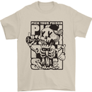 Pick Your Poison Beer Alcohol Skeleton Skull Mens T-Shirt 100% Cotton Sand