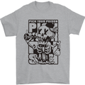 Pick Your Poison Beer Alcohol Skeleton Skull Mens T-Shirt 100% Cotton Sports Grey