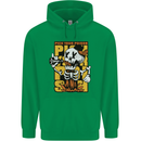 Pick Your Poison Beer Alcohol Skull Skeleton Childrens Kids Hoodie Irish Green