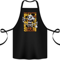 Pick Your Poison Beer Alcohol Skull Skeleton Cotton Apron 100% Organic Black