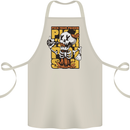 Pick Your Poison Beer Alcohol Skull Skeleton Cotton Apron 100% Organic Natural