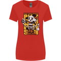 Pick Your Poison Beer Alcohol Skull Skeleton Womens Wider Cut T-Shirt Red