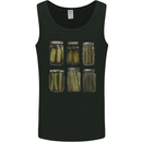 Pickle Jars Gurkins Cucumber Mens Vest Tank Top Black