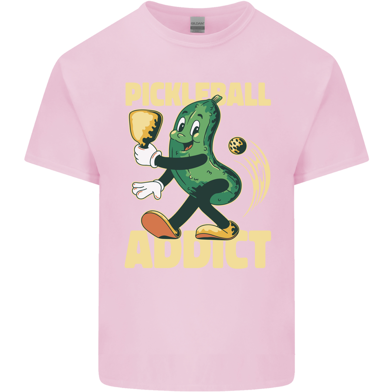 Pickleball Addict Kids T-Shirt Childrens Light Pink