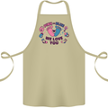 Pink or Blue New Baby Pregnancy Pregnant Cotton Apron 100% Organic Khaki