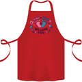 Pink or Blue New Baby Pregnancy Pregnant Cotton Apron 100% Organic Red