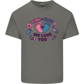 Pink or Blue New Baby Pregnancy Pregnant Kids T-Shirt Childrens Charcoal