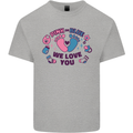 Pink or Blue New Baby Pregnancy Pregnant Kids T-Shirt Childrens Sports Grey