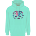 Pink or Blue New Baby Pregnancy Pregnant Mens 80% Cotton Hoodie Peppermint