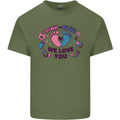 Pink or Blue New Baby Pregnancy Pregnant Mens Cotton T-Shirt Tee Top Military Green