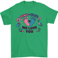 Pink or Blue New Baby Pregnancy Pregnant Mens T-Shirt 100% Cotton Irish Green
