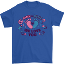 Pink or Blue New Baby Pregnancy Pregnant Mens T-Shirt 100% Cotton Royal Blue