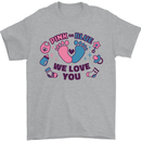 Pink or Blue New Baby Pregnancy Pregnant Mens T-Shirt 100% Cotton Sports Grey