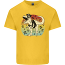 Pirate Pi T-Rex Funny Dinosaur Maths Kids T-Shirt Childrens Yellow