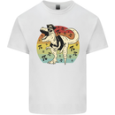 Pirate Pi T-Rex Funny Dinosaur Maths Mens Cotton T-Shirt Tee Top White