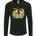 Pirate Pi T-Rex Funny Dinosaur Maths Mens Long Sleeve T-Shirt Black
