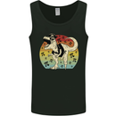 Pirate Pi T-Rex Funny Dinosaur Maths Mens Vest Tank Top Black