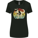 Pirate Pi T-Rex Funny Dinosaur Maths Womens Wider Cut T-Shirt Black