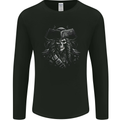 Pirate Skull 1 Mens Long Sleeve T-Shirt Black