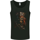 Pirate Skull 2 Mens Vest Tank Top Black