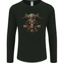 Pirate Skull 3 Mens Long Sleeve T-Shirt Black