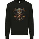 Pirate Skull 3 Mens Sweatshirt Jumper Black