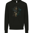 Pirate Skull 4 Mens Sweatshirt Jumper Black