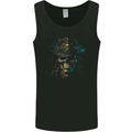 Pirate Skull 4 Mens Vest Tank Top Black